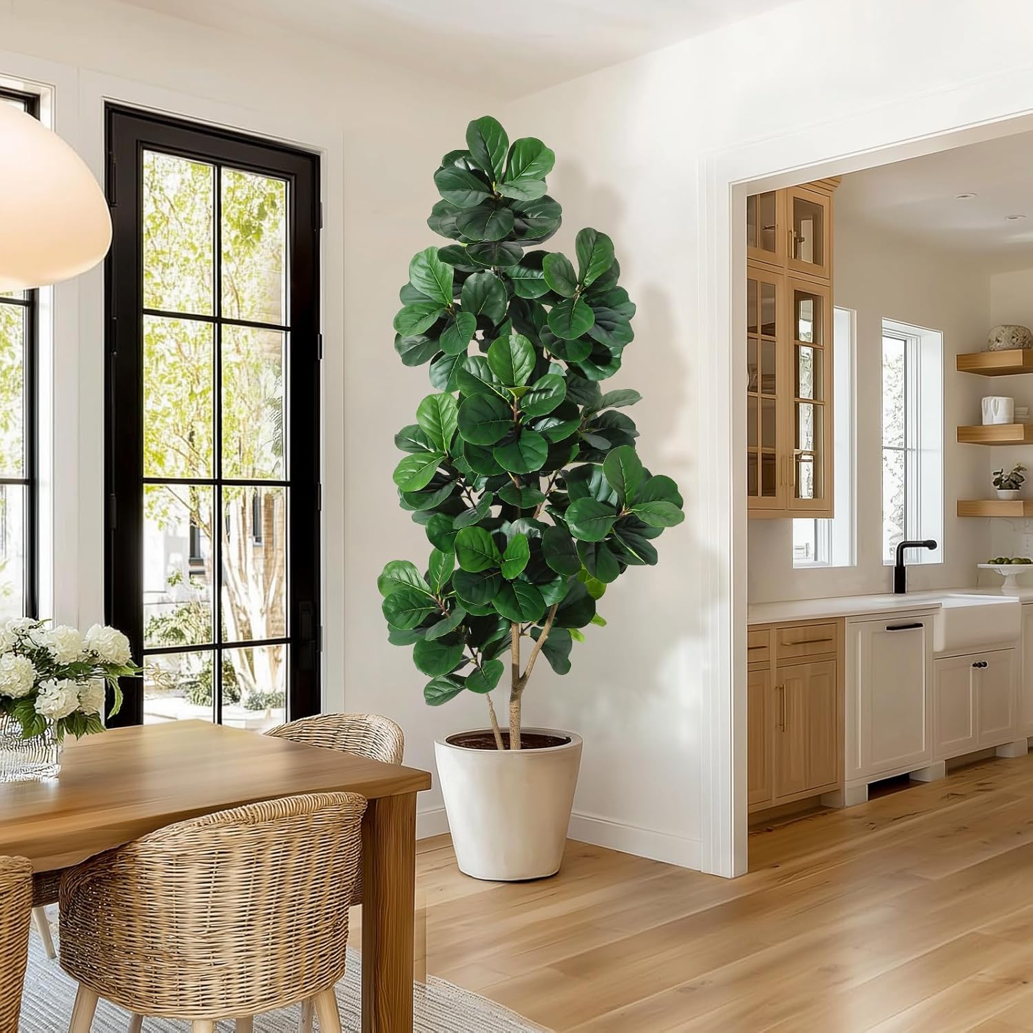 4-7 FT Fiddle Leaf Fig Tree Ku - Ficus Lyrata Tree recensie en prijs